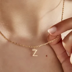 Best Histoire d'Or Pendentif Ionia Lettre or jaune