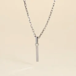 New Histoire d'Or Pendentif Ionia Lettre Or Blanc