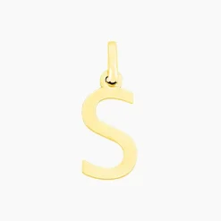 Discount Histoire d'Or Pendentif Ionia Lettre or jaune
