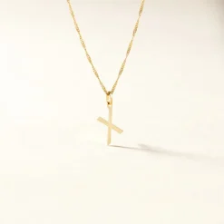 New Histoire d'Or Pendentif Ionia Lettre or jaune