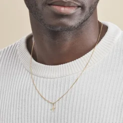 New Histoire d'Or Pendentif Ionia Lettre or jaune