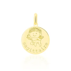 Histoire d'Or Pendentif Jannila Zodiaque Or Jaune* Bijoux Personnalisés|Pendentifs