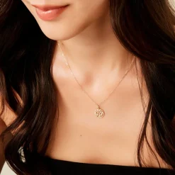 Histoire d'Or Pendentif Jeptha Or Jaune Perle De Culture Oxyde De Zirconium* Pendentifs|Pendentifs