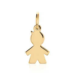 Clearance Histoire d'Or Pendentif Kids Plaque Or Doré plaque or jaune