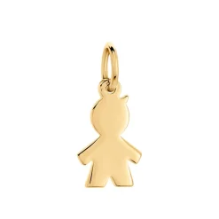 Clearance Histoire d'Or Pendentif Kids Plaque Or Doré plaque or jaune