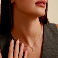 Clearance Histoire d'Or Pendentif Kids Plaque Or Doré plaque or jaune