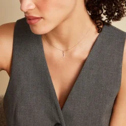 Best Histoire d'Or Pendentif Klementine Lettre J Or Jaune Oxyde