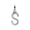 Histoire d'Or Pendentif Klementine Or Blanc Oxyde De Zirconium* Pendentifs|Pendentifs