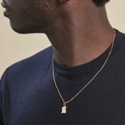 Histoire d'Or Pendentif Lamie Zodiaque Parchemin Or Jaune* Bijoux Personnalisés|Pendentifs