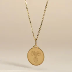 Histoire d'Or Pendentif Lamie Zodiaque Or Jaune* Bijoux Personnalisés|Pendentifs