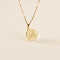 New Histoire d'Or Pendentif Lamie Zodiaque Or Jaune