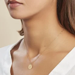 Discount Histoire d'Or Pendentif Lamie Zodiaque Or Jaune
