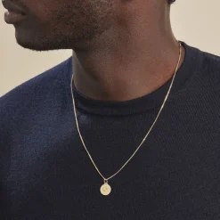 Discount Histoire d'Or Pendentif Lamie Zodiaque Or Jaune