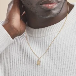 Histoire d'Or Pendentif Lamie Zodiaque Parchemin Or Jaune* Bijoux Personnalisés|Pendentifs