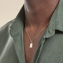 Histoire d'Or Pendentif Lamie Zodiaque Parchemin Or Jaune* Bijoux Personnalisés|Pendentifs