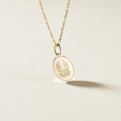 Clearance Histoire d'Or Pendentif Lamie Zodiaque Or Jaune