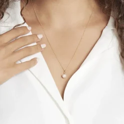 Hot Histoire d'Or Pendentif Lenonie Or Jaune Perle De Culture