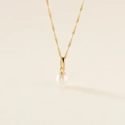 Discount Histoire d'Or Pendentif Lenonie Or Jaune Perle De Culture