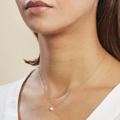 Discount Histoire d'Or Pendentif Lenonie Or Jaune Perle De Culture