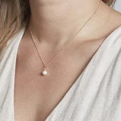 Histoire d'Or Pendentif Lenonie Or Jaune Perle De Culture