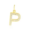 Histoire d'Or Pendentif Lettre P Or Jaune Oxyde* Pendentifs|Pendentifs