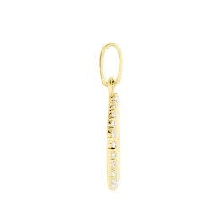 Clearance Histoire d'Or Pendentif Levon Or Jaune Oxyde De Zirconium