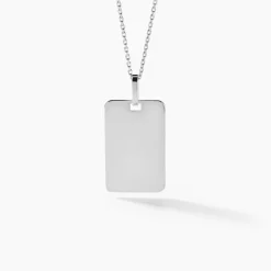 Histoire d'Or Pendentif Leyel Argent Blanc* Bijoux Personnalisés|Pendentifs