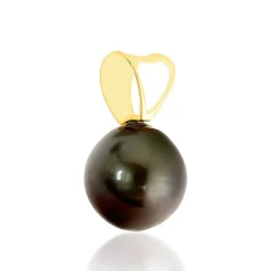 Sale Histoire d'Or Pendentif Louizon Or Jaune Perle De Culture De Tahiti