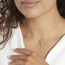 Histoire d'Or Pendentif Lovely Or Jaune Oxyde De Zirconium