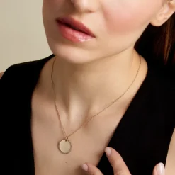 Histoire d'Or Pendentif Lulu Plaque Or Doré* Bijoux Personnalisés|Pendentifs