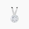 Histoire d'Or Pendentif Mabila Or Blanc Oxyde De Zirconium* Pendentifs|Pendentifs