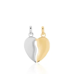 Histoire d'Or Pendentif Marie-stephanie Plaqué Or Bicolore* Bijoux Personnalisés|Pendentifs