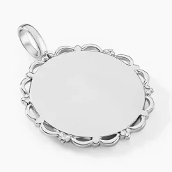 Histoire d'Or Pendentif Molya Argent Blanc* Bijoux Personnalisés|Pendentifs