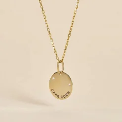 Hot Histoire d'Or Pendentif Or Jaune Astraea Oxyde De Zirconium