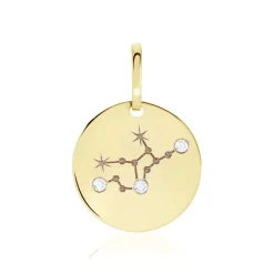 Histoire d'Or Pendentif Or Jaune Astraea Oxyde De Zirconium* Pendentifs|Pendentifs