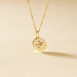 Histoire d'Or Pendentif Or Jaune Astraea Oxyde De Zirconium* Pendentifs|Pendentifs