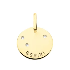 Histoire d'Or Pendentif Or Jaune Astraea Oxyde De Zirconium* Pendentifs|Pendentifs