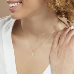 Histoire d'Or Pendentif Or Jaune Astraea Oxyde De Zirconium* Pendentifs|Pendentifs