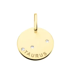 Histoire d'Or Pendentif Or Jaune Astraea Oxyde De Zirconium* Pendentifs|Pendentifs