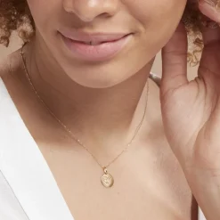 Sale Histoire d'Or Pendentif Or Jaune Astraea Oxyde De Zirconium