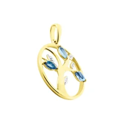 Best Histoire d'Or Pendentif Or Jaune Godolieba Topazes or jaune topaze london blue