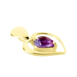 Histoire d'Or Pendentif Or Jaune Gurvan Amethyste* Pendentifs|Pendentifs