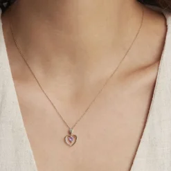 Histoire d'Or Pendentif Or Jaune Gurvan Amethyste* Pendentifs|Pendentifs