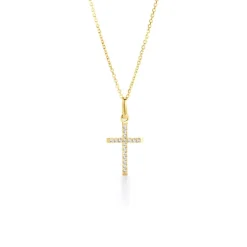 Histoire d'Or Pendentif Or Jaune Kallen Oxydes De Zirconium* Pendentifs|Pendentifs