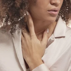 Histoire d'Or Pendentif Or Jaune Lucinien Oxyde De Zirconium* Pendentifs|Pendentifs