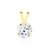 Histoire d'Or Pendentif Or Jaune Oxyde De Zirconium* Pendentifs|Pendentifs