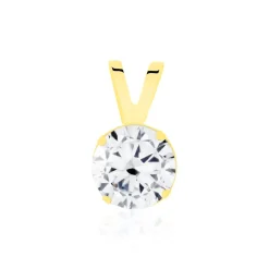 Histoire d'Or Pendentif Or Jaune Oxyde De Zirconium* Pendentifs|Pendentifs