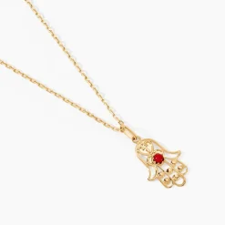 Histoire d'Or Pendentif Or Jaune Pierre D'imitation* Pendentifs|Pendentifs