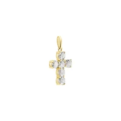 Histoire d'Or Pendentif Or Jaune Sebastian Oxyde De Zirconium* Pendentifs|Pendentifs