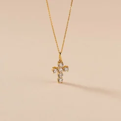 Histoire d'Or Pendentif Or Jaune Sebastian Oxyde De Zirconium* Pendentifs|Pendentifs